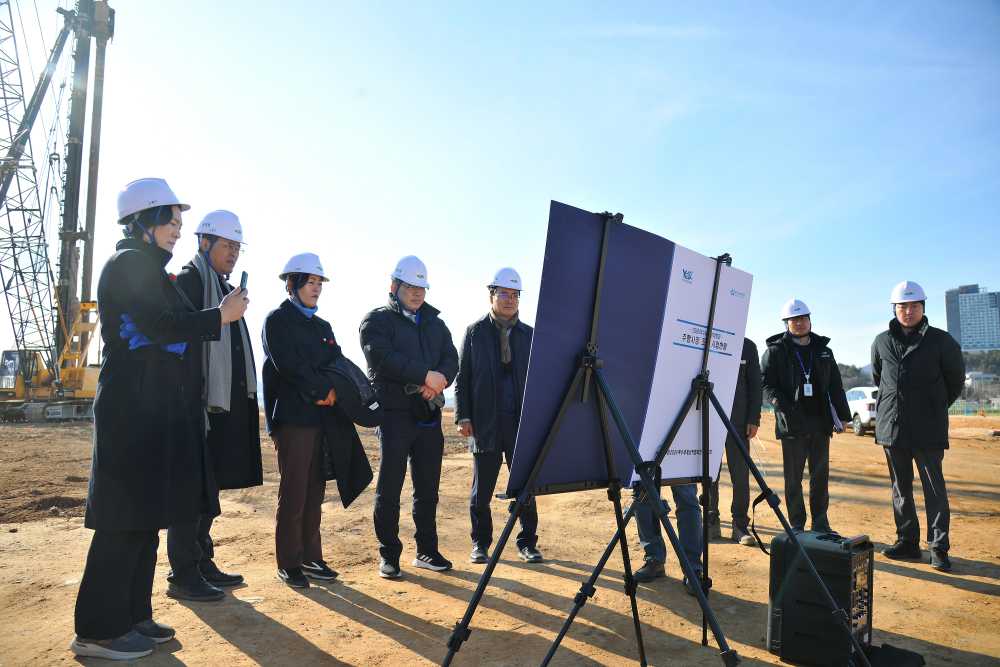 ▲ 섬박람회장 조성공사 현장 점검 ⓒ여수시의회