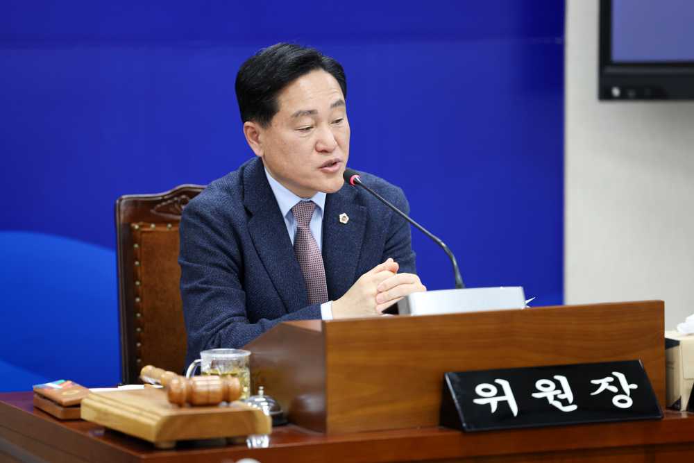 ▲ 강문성 기획행정위원장 ⓒ전라남도의회