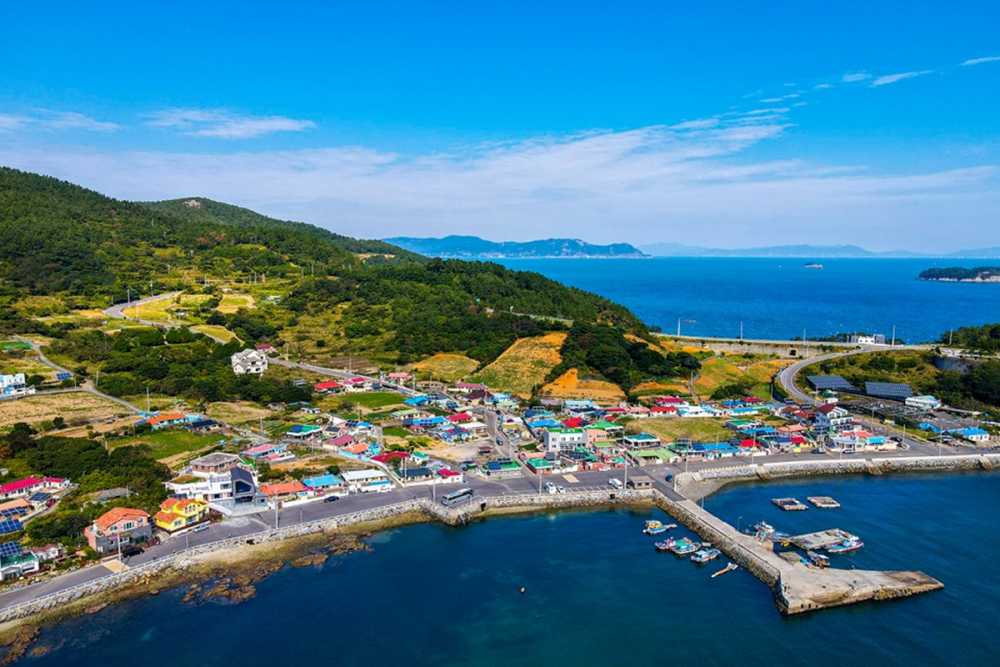 ▲ 남면 금오도 장지마을  ⓒ여수시