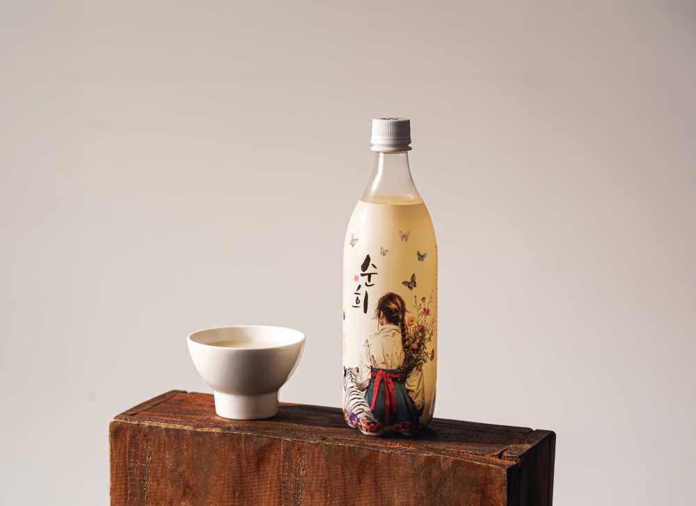 ▲ 보해양조가 리뉴얼한 막걸리 ‘순희’ ⓒ보해양조