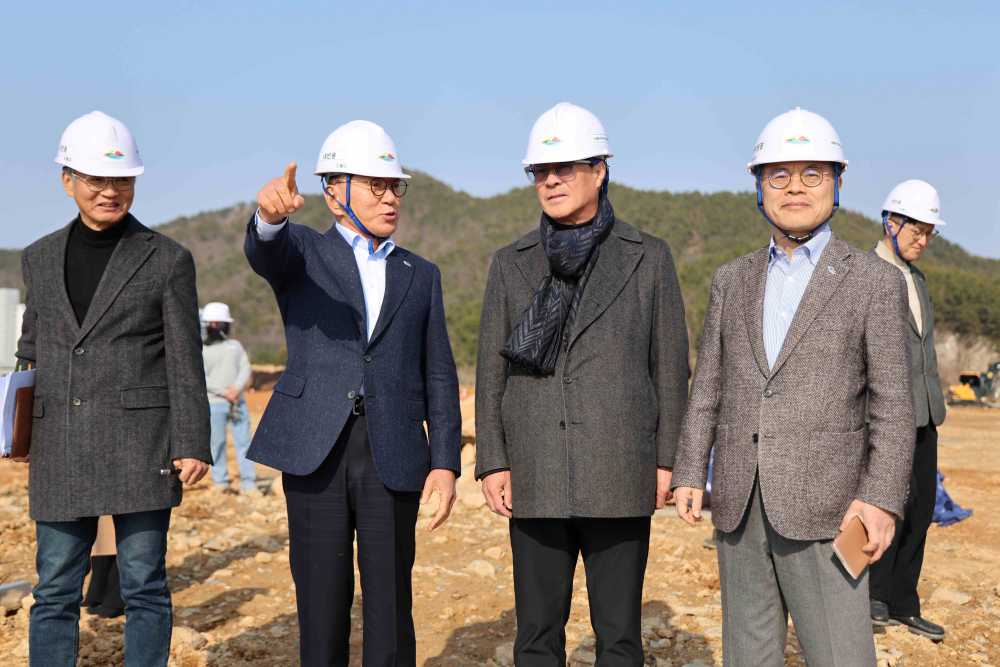 ▲ 박수관위원장 현장점검 ⓒ2026여수세계섬박람회 조직위원회