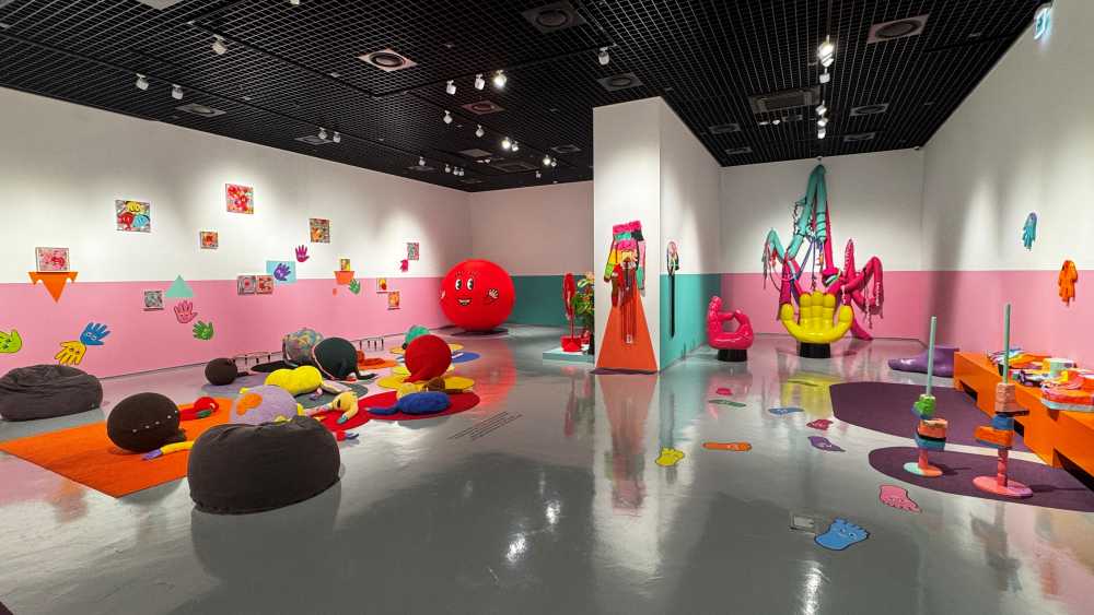 ▲ 어린이 미술전[우리 SUM 타볼래?]전시 ⓒGS칼텍스 예울마루