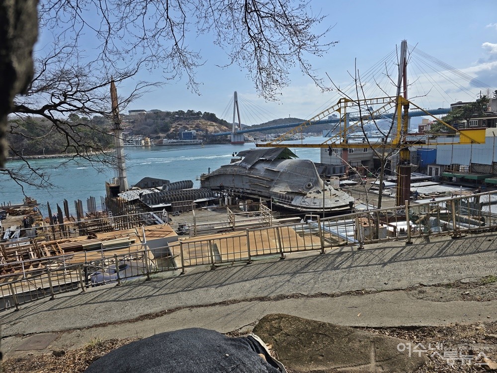 ▲ 여수 남산동 조선소 전경 ⓒ조찬현