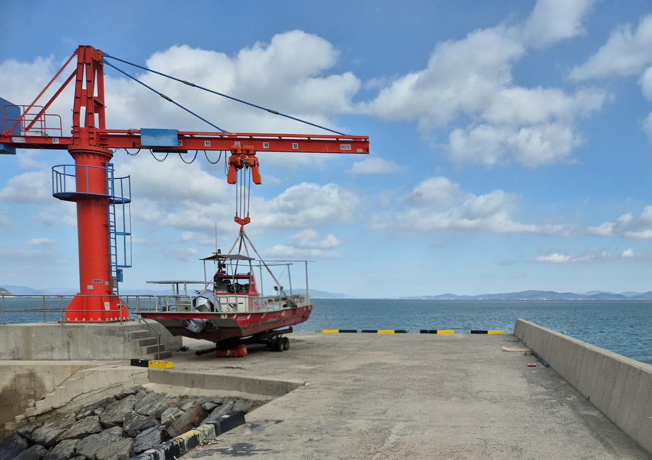 ▲ 어업어선 선진화 정책-인양기 ⓒ전라남도