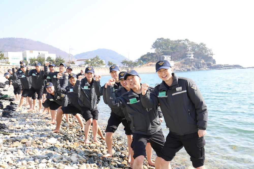 ▲입해식 사진 ⓒ해양경찰교육원