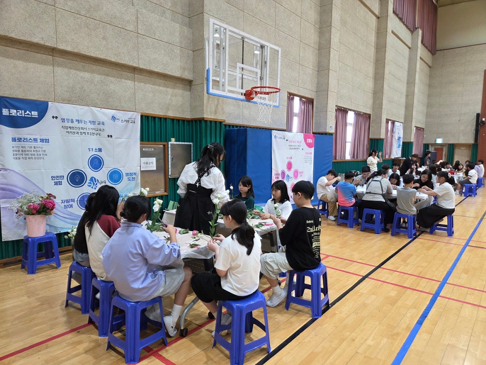 ▲초·중 특색 교육과정 활동 지원사업 참여 사진(시전초) ⓒ여수시