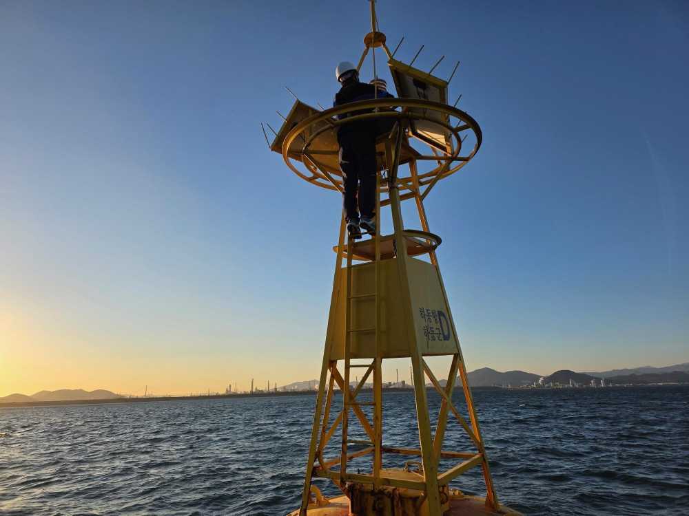 ▲ 여수해수청, 상반기 사설항로표지 관리실태 점검 ⓒ여수지방해양수산청