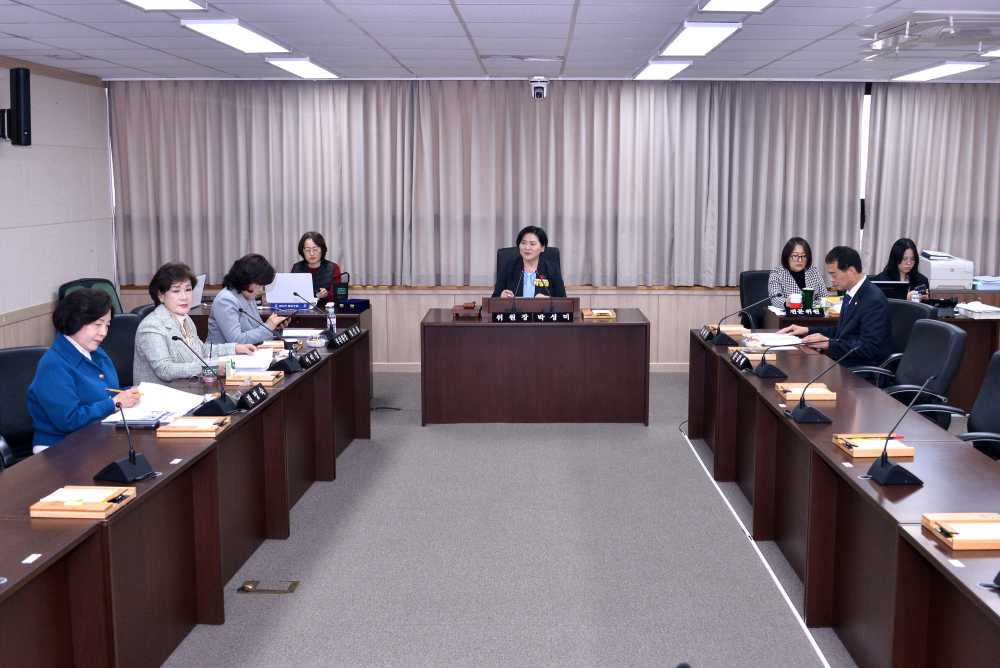 ▲여수시의회 국제슬로푸드 총회 유치지원 특별위원회 제3차 회의 개최 ⓒ여수시의회