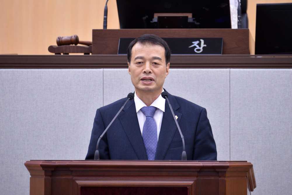 ▲ 송하진 시의원  ⓒ여수시의회