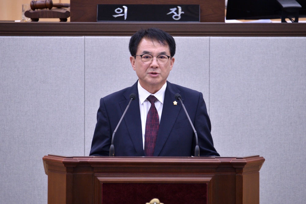 ▲ 강재헌 여수시의원 ⓒ 여수시의회