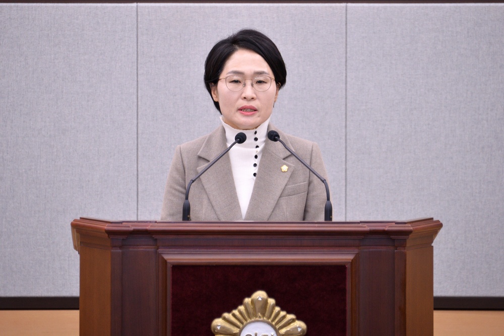 ▲ 민덕희 여수시의원 ⓒ여수시의회