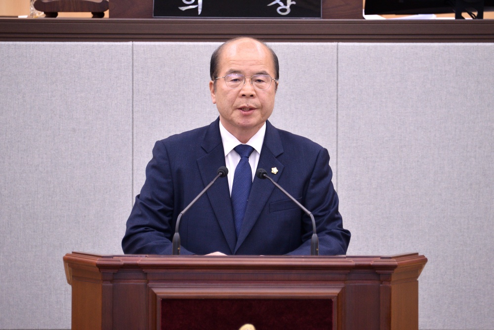 ▲ 김행기 여수시의원 ⓒ 여수시의회